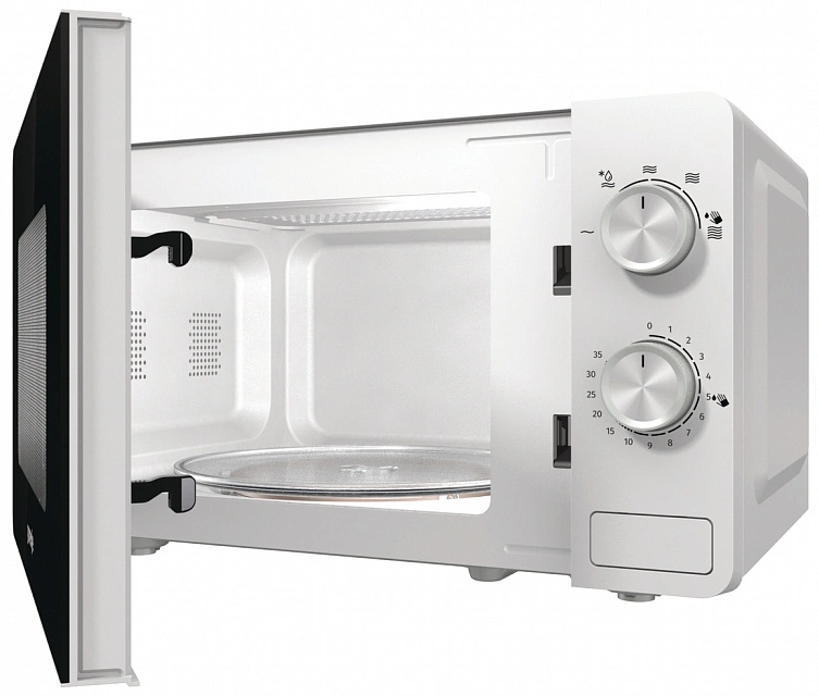 Микроволновая Печь Gorenje MO17E1W 17л. 700Вт белый — миниатюра 4