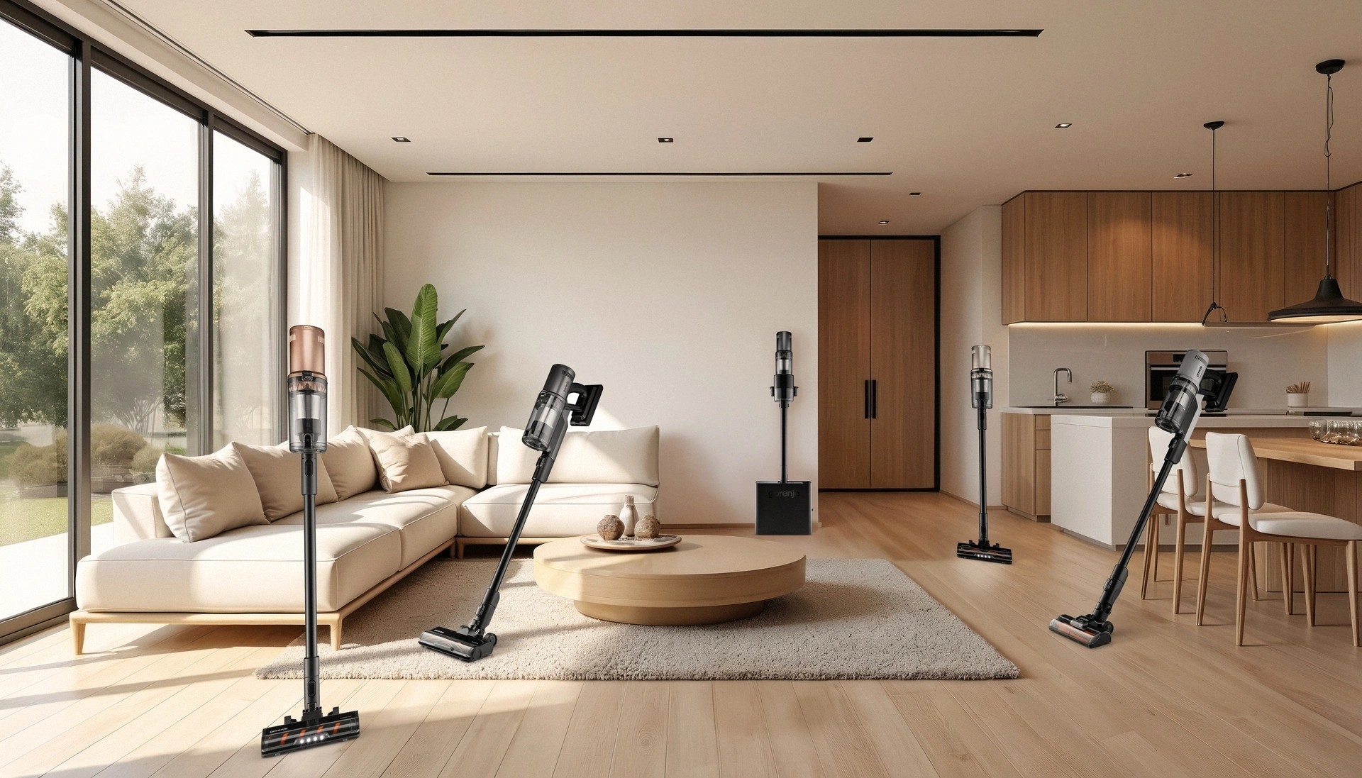 Пылесос Gorenje SVC259441NFGO 350Вт золотистый/черный — миниатюра 40