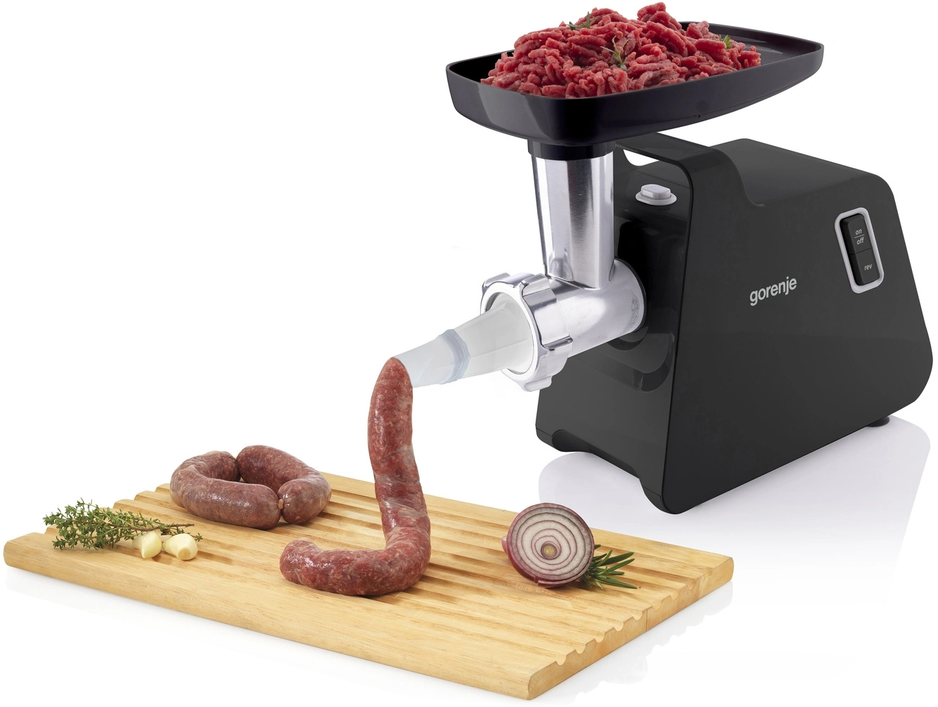 Мясорубка Gorenje MG1701SB 1700Вт черный — миниатюра 11
