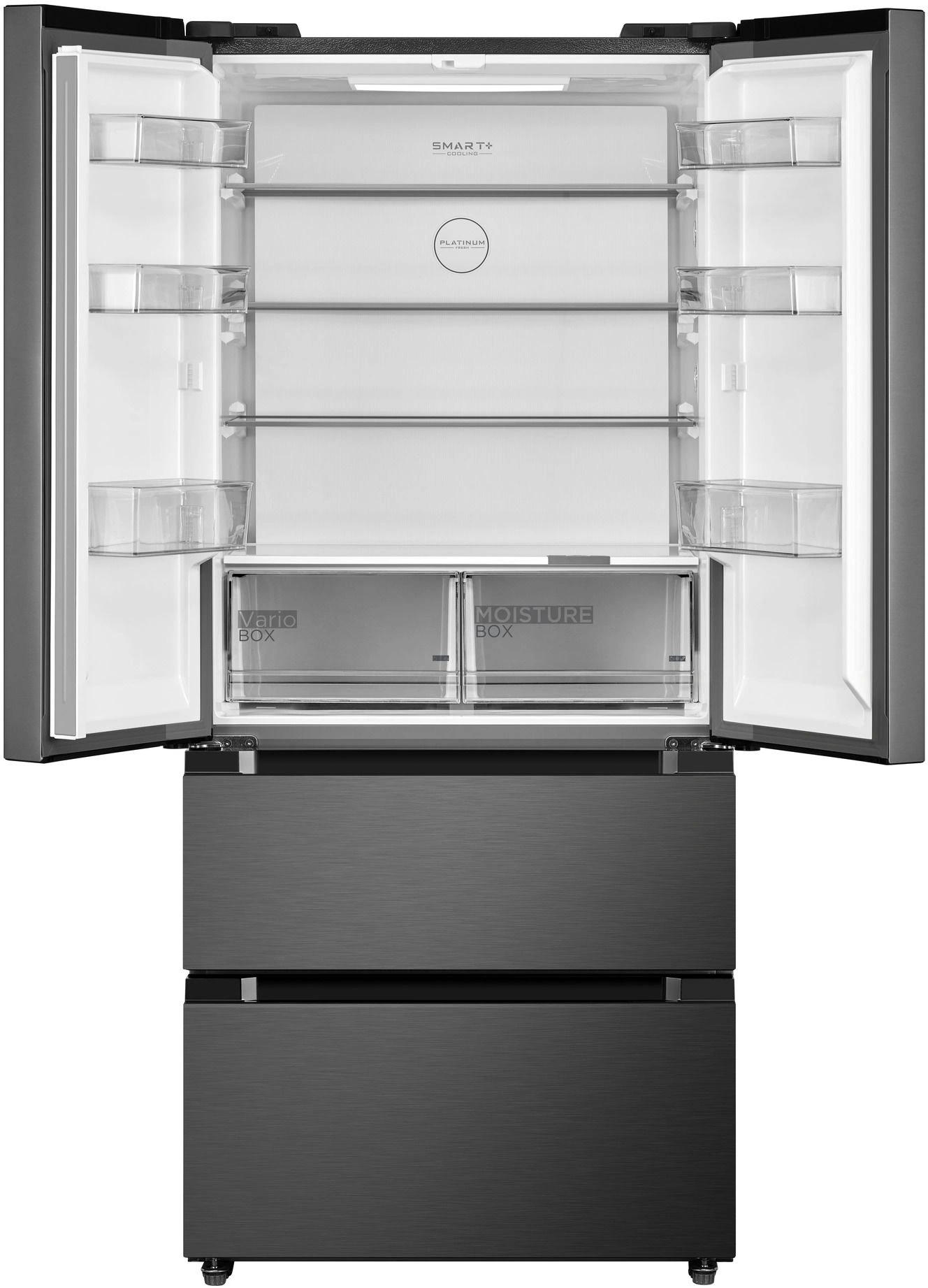 Холодильник Midea MDRF692MIE45 2-хкамерн. черный инвертер — миниатюра 6