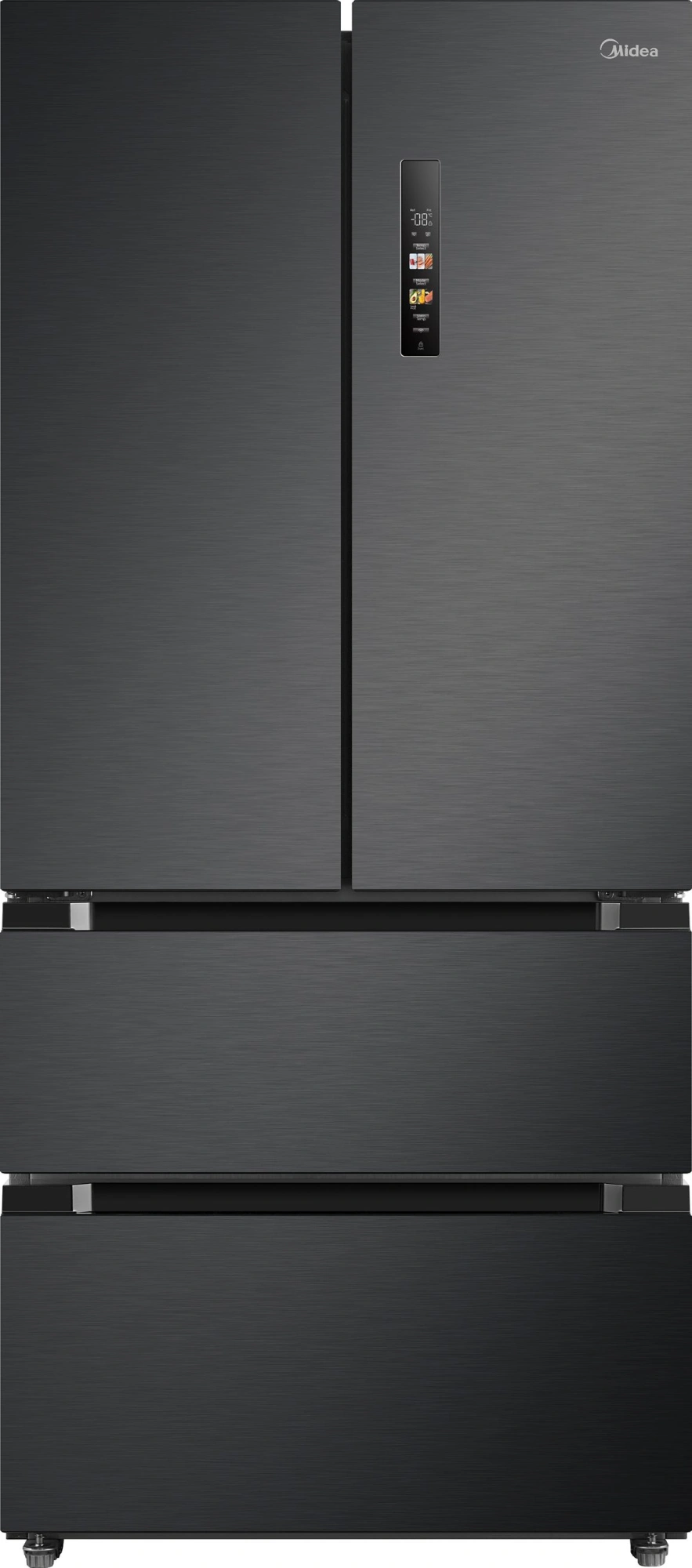 Холодильник Midea MDRF692MIE45 2-хкамерн. черный инвертер — миниатюра 3