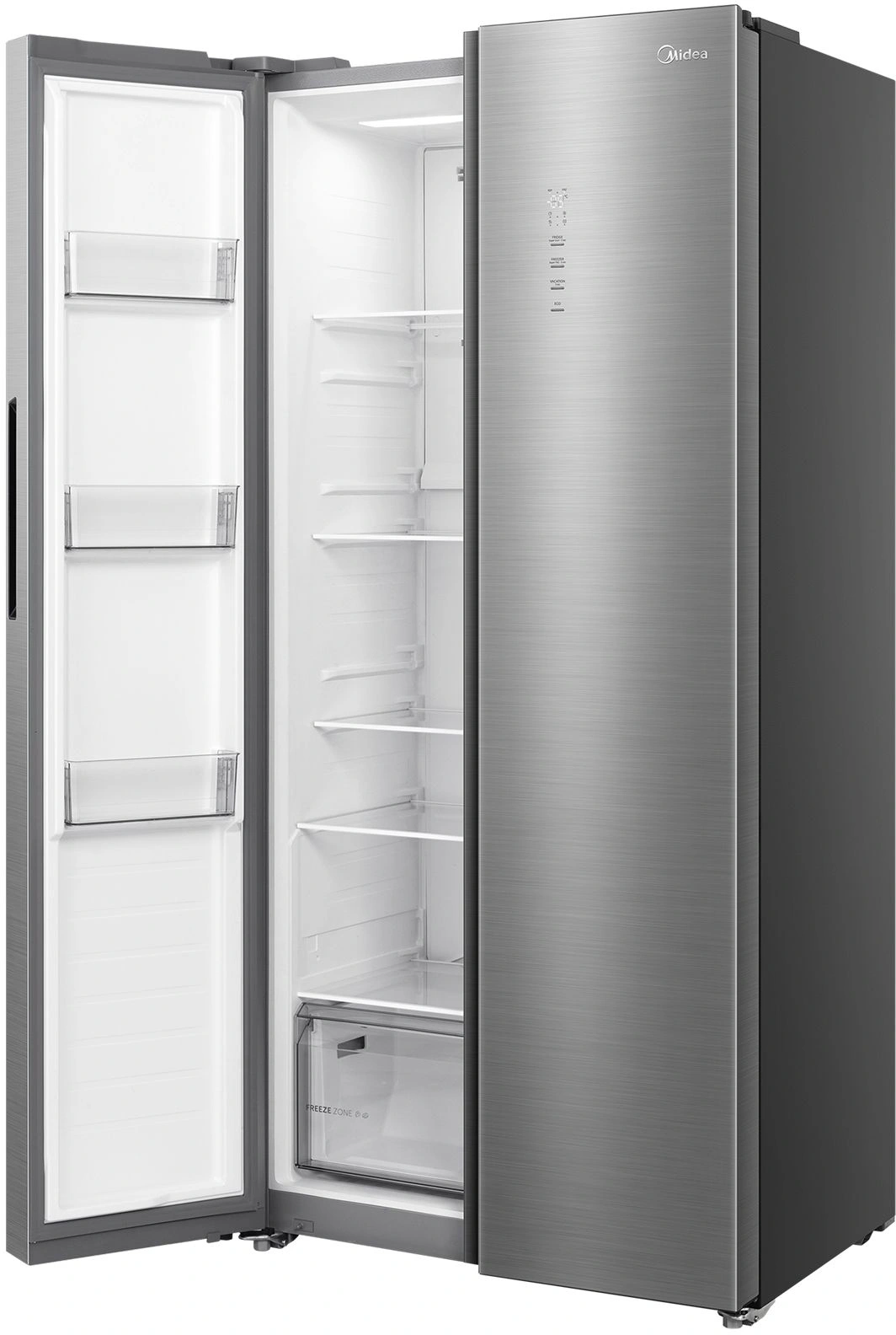 Холодильник Midea MDRS620FGF46 2-хкамерн. нержавеющая сталь инвертер — миниатюра 13