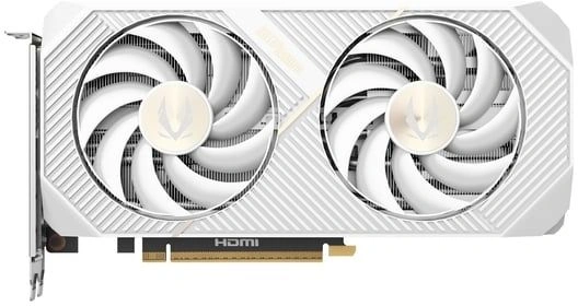 Видеокарта Zotac PCI-E 5.0 RTX 5070 Twin Edge OC White NVIDIA GeForce RTX 5070 12Gb 192bit GDDR7 2542/28000 HDMIx1 DPx3 HDCP Ret — фото 1