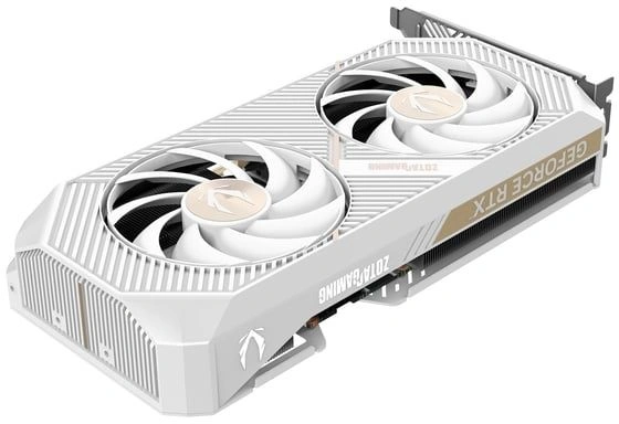 Видеокарта Zotac PCI-E 5.0 RTX 5070 Twin Edge OC White NVIDIA GeForce RTX 5070 12Gb 192bit GDDR7 2542/28000 HDMIx1 DPx3 HDCP Ret — миниатюра 4