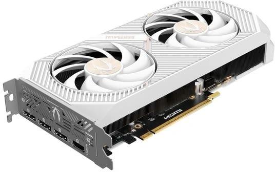 Видеокарта Zotac PCI-E 5.0 RTX 5070 Twin Edge OC White NVIDIA GeForce RTX 5070 12Gb 192bit GDDR7 2542/28000 HDMIx1 DPx3 HDCP Ret — миниатюра 5