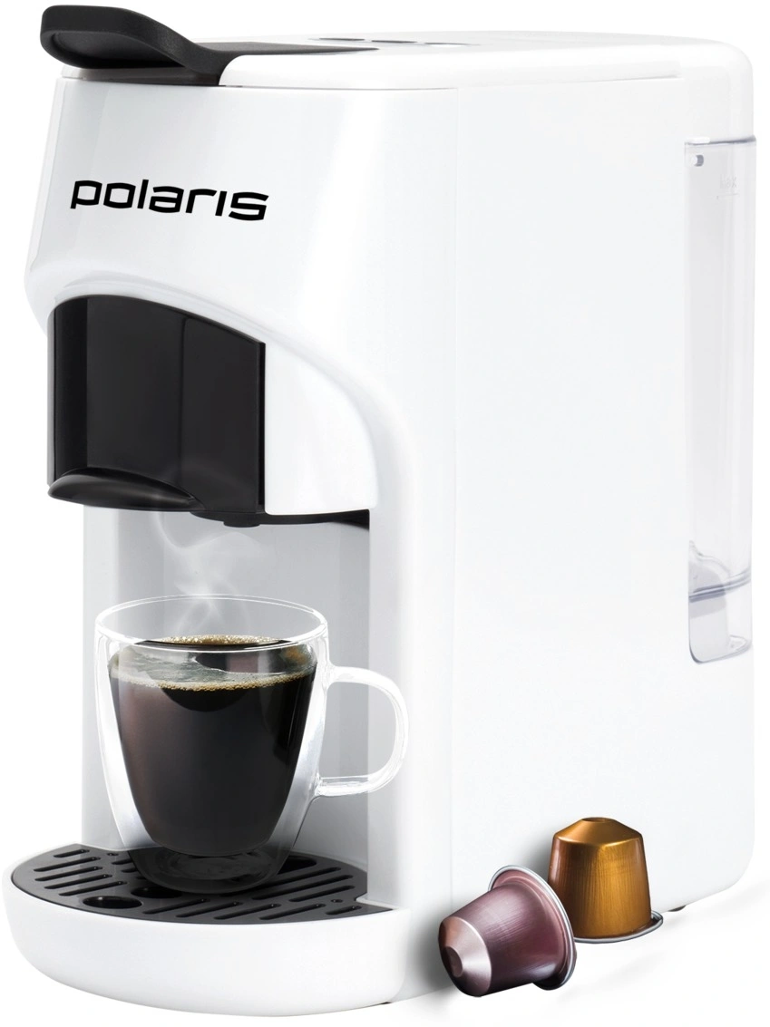 Кофемашина Polaris PCM 2034 1450Вт белый — фото 1
