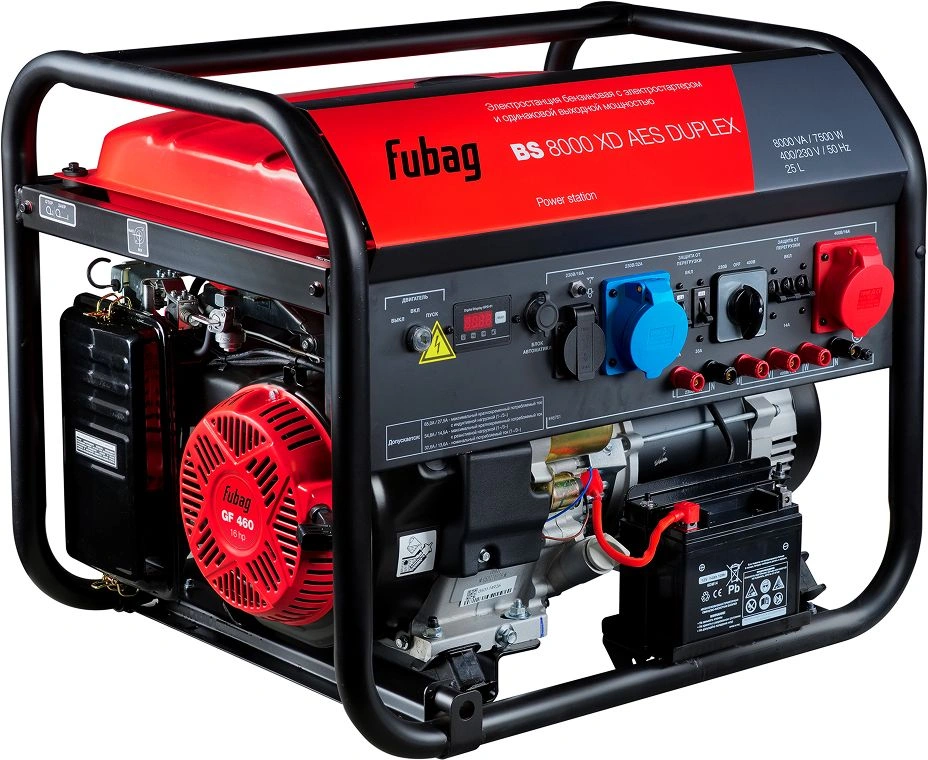 Генератор Fubag BS BS 8000 XD AES Duplex 8кВт — фото 1