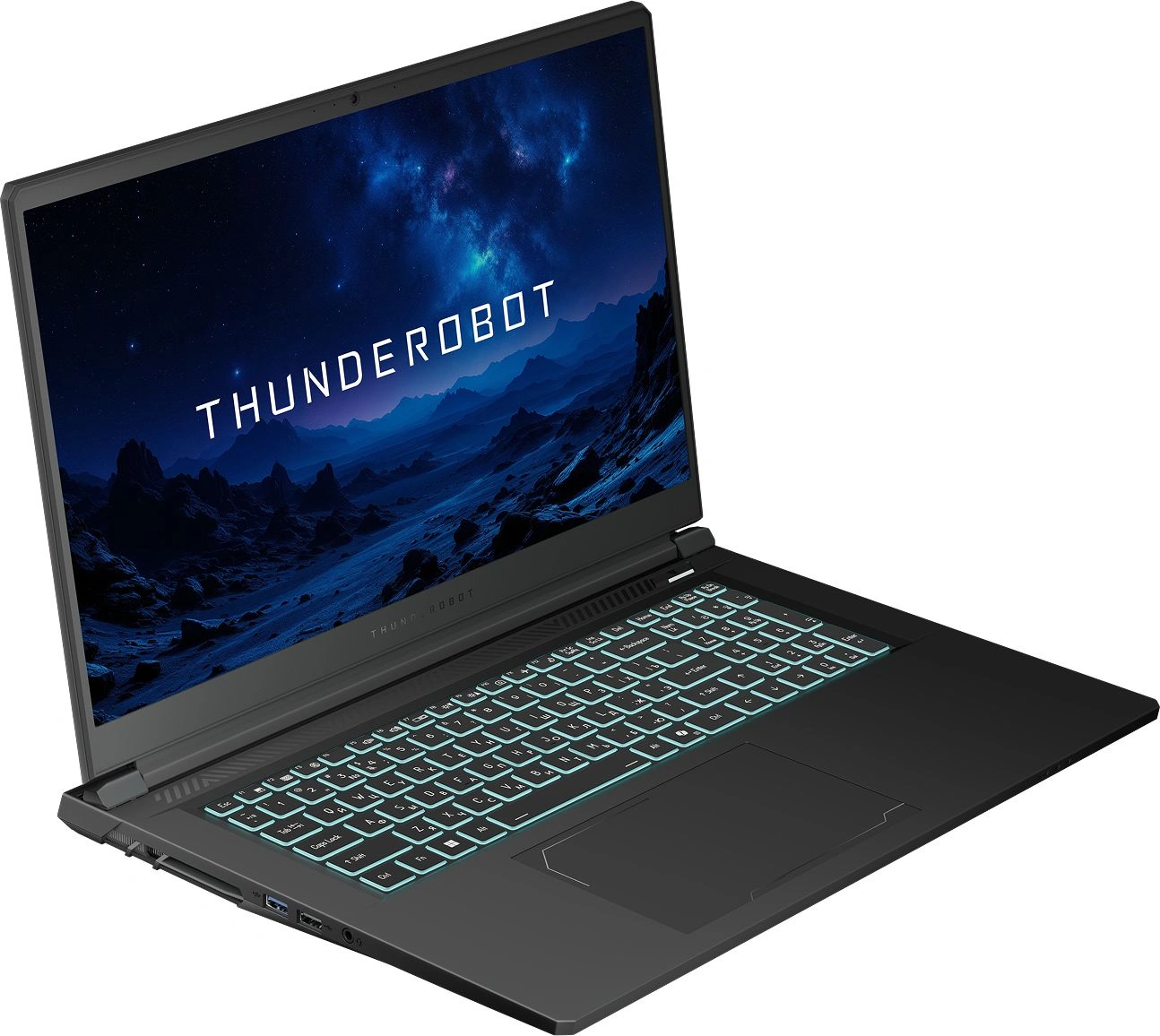Ноутбук Thunderobot Range 17 G2A Pro 2K Ryzen 7 H255 32Gb SSD1Tb NVIDIA GeForce RTX 5060 8Gb 17.3" IPS QHD (2560x1440) Windows 11 Pro black WiFi BT Cam (JT009X00QRU) — миниатюра 7
