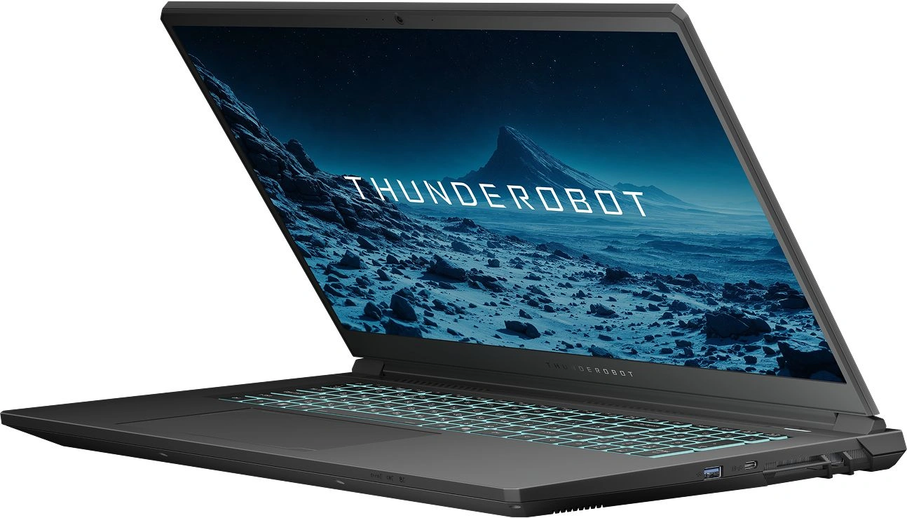 Ноутбук Thunderobot Range 17 G2A Max Ryzen 7 H255 32Gb SSD1Tb NVIDIA GeForce RTX 5070 8Gb 17.3" IPS QHD (2560x1440) Windows 11 Pro black WiFi BT Cam (JT009Z00QRU) — миниатюра 4