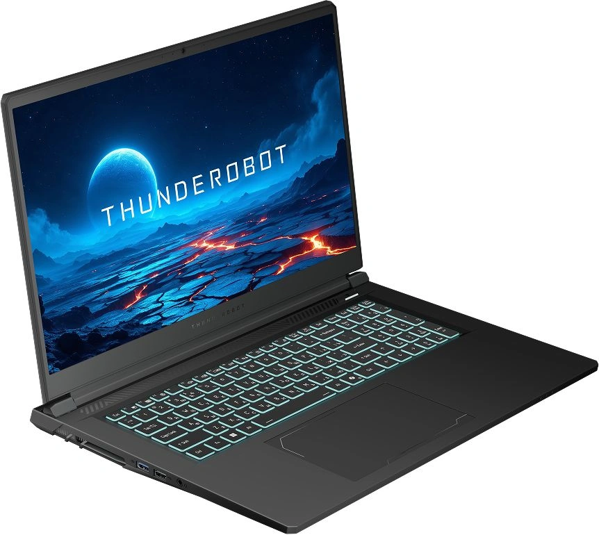 Ноутбук Thunderobot Range 17 G2 Max Core i7 13620H 32Gb SSD1Tb NVIDIA GeForce RTX 5070 8Gb 17.3" IPS QHD (2560x1440) FreeDOS black WiFi BT Cam (JT009B00KRU) — миниатюра 8