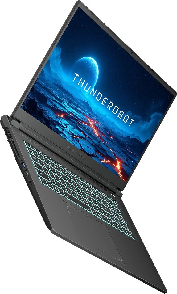 Ноутбук Thunderobot Range 17 G2 Max Core i7 13620H 32Gb SSD1Tb NVIDIA GeForce RTX 5070 8Gb 17.3" IPS QHD (2560x1440) FreeDOS black WiFi BT Cam (JT009B00KRU) — миниатюра 9