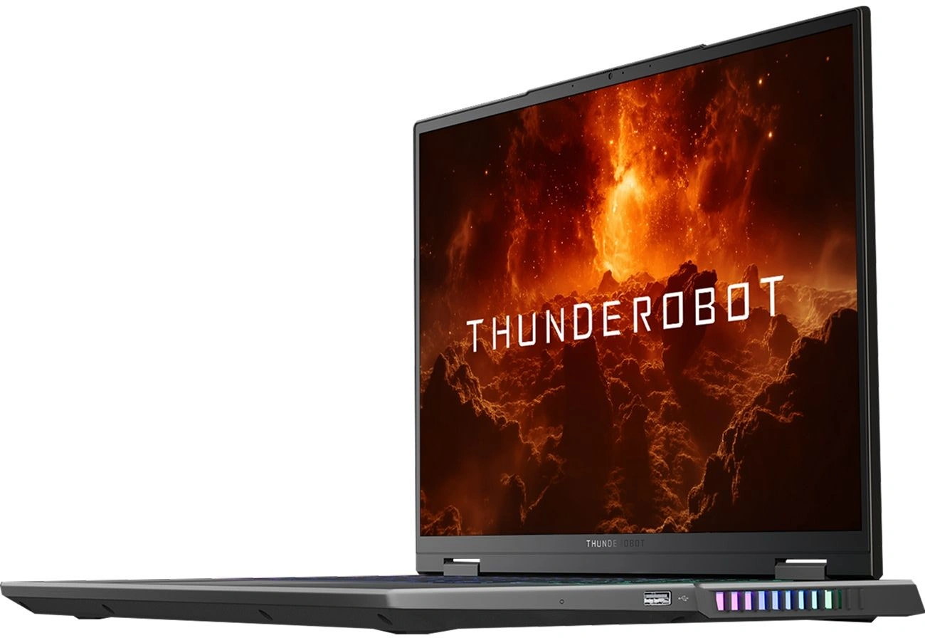 Ноутбук Thunderobot Zero 16 Ultra Core Ultra 7 255HX 32Gb SSD1Tb NVIDIA GeForce RTX5080 16Gb 16" IPS QHD (2560x1600) Windows 11 Pro black WiFi BT Cam (JT009Z00HRU) — миниатюра 4