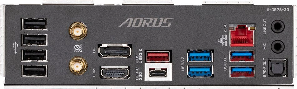Материнская плата Gigabyte Z790M AORUS ELITE AX Soc-1700 Intel Z790 4xDDR5 mATX AC`97 8ch(7.1) 2.5Gg RAID+HDMI+DP — миниатюра 2