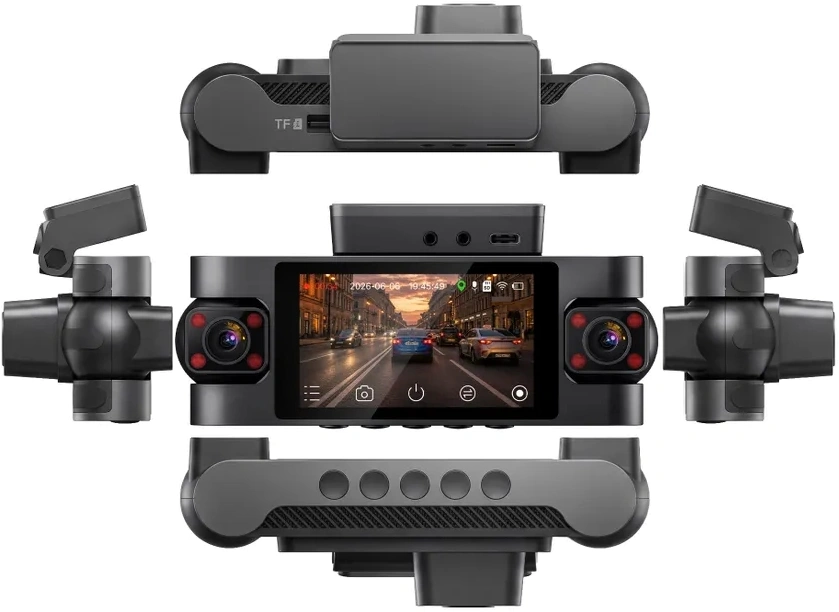 Видеорегистратор TrendVision Proof 360 GPS Ultra черный 2Mpix 2160x3840 2160p 150гр. GPS SigmaStar SSC8838G — миниатюра 6