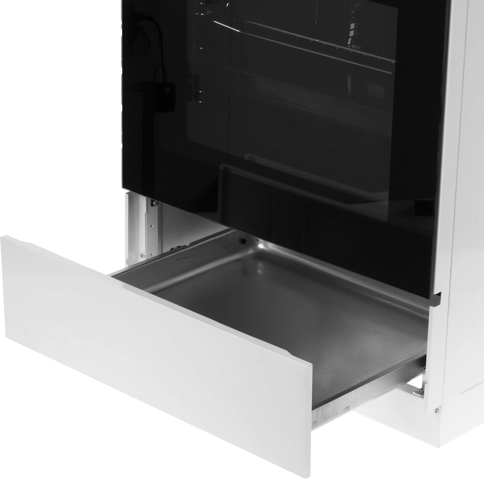 Плита Электрическая Gorenje GEC6C40WG белый стеклокерамика (без крышки) — миниатюра 7