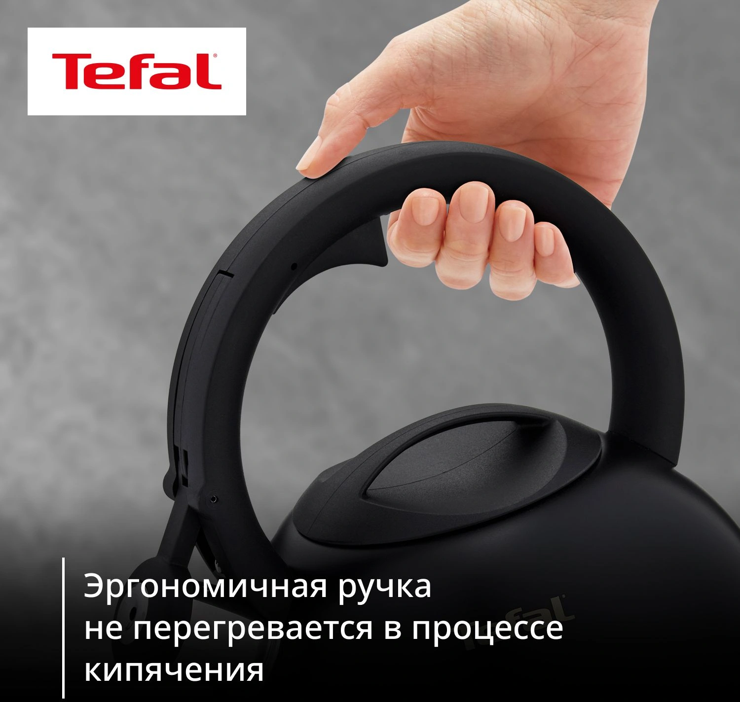 Чайник металлический Tefal Intuition N4180417 2.5л. черный (3110601825) — миниатюра 5