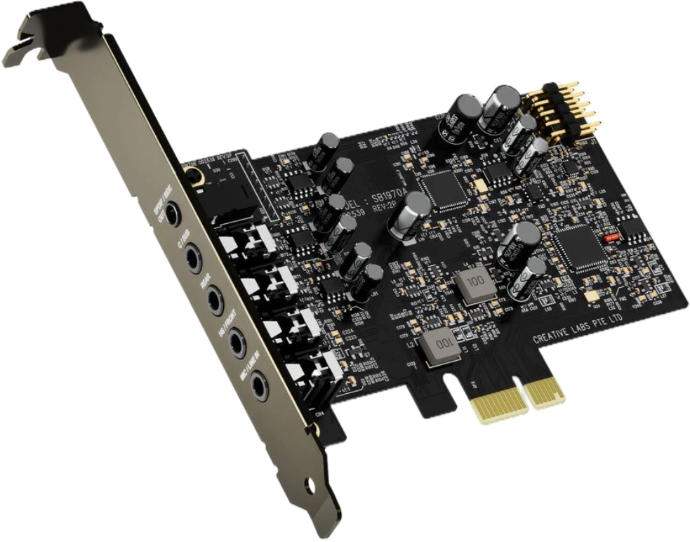 Звуковая карта Creative PCI-E AUDIGY FX PRO 7.1 Ret — фото 1