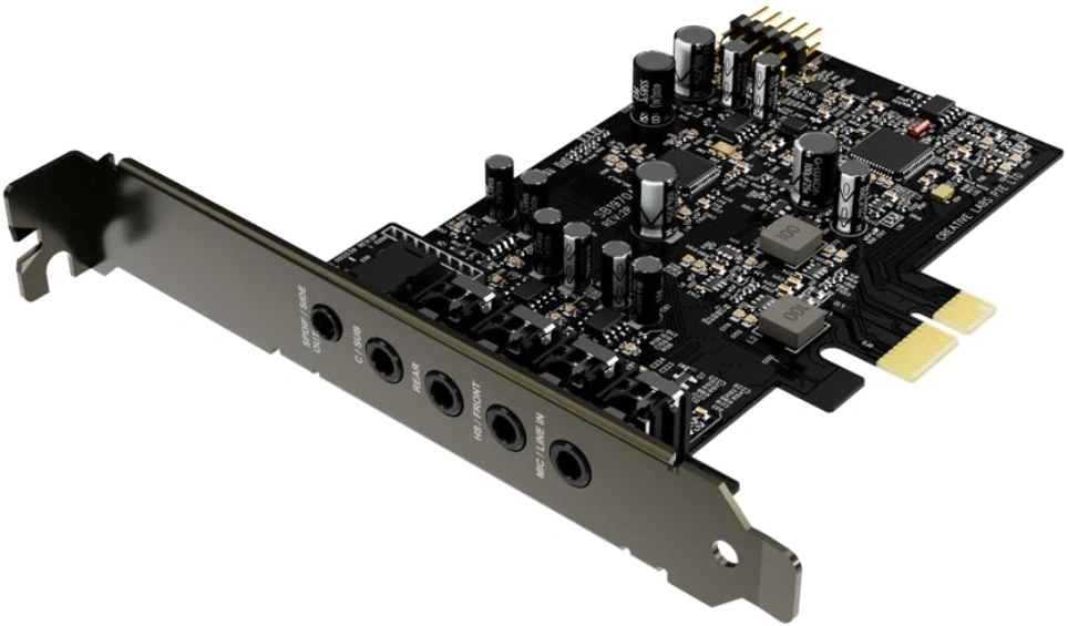 Звуковая карта Creative PCI-E AUDIGY FX PRO 7.1 Ret — миниатюра 3