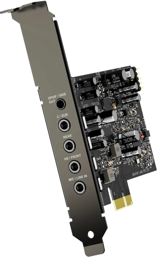 Звуковая карта Creative PCI-E AUDIGY FX PRO 7.1 Ret — миниатюра 4