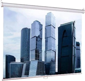Экран Lumien 67" 120x120см Eco Picture LEP-100131 1:1 настенно-потолочный рулонный белый — миниатюра 2