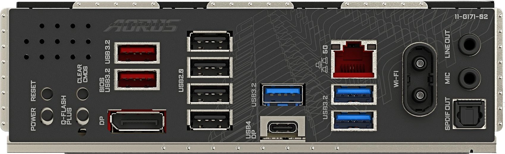 Материнская плата Gigabyte Z890 AORUS ELITE WIFI7 PLUS Soc-1851 Intel Z890 ATX AC`97 8ch(7.1) 5Gigabit RAID+DP — миниатюра 7