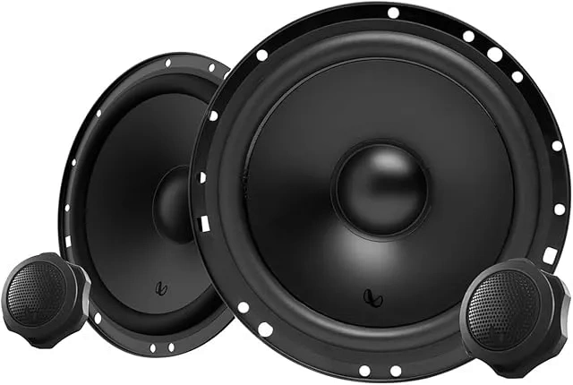 Колонки автомобильные Infinity Alpha 601CF (без решетки) 315Вт 91дБ 4Ом 16см (6.5дюйм) (ком.:4кол.) компонентные двухполосные — фото 1