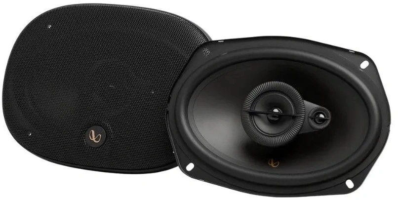 Колонки автомобильные Infinity Alpha 693M 195Вт 93дБ 3Ом 16x24см (6x9дюйм) (ком.:2кол.) коаксиальные трехполосные — фото 1