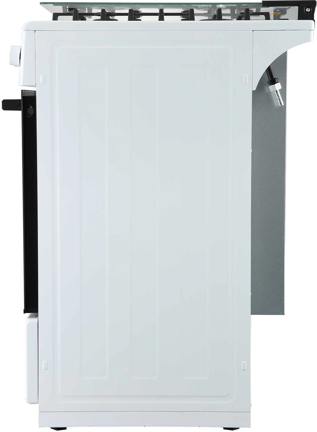 Плита Комбинированная Midea MFO-M4G20T4E(WH) белый (стеклянная крышка) реш.чугун — миниатюра 8