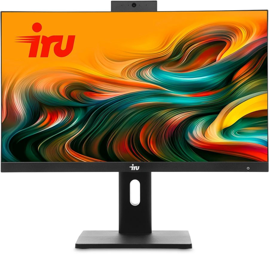 Моноблок IRU Tactio 23IP4 23.8" Full HD i3 14100 (3.5) 8Gb SSD256Gb UHDG 730 Windows 11 Pro 64 GbitEth WiFi BT 120W Cam черный 1920x1080 (RUS) — фото 1