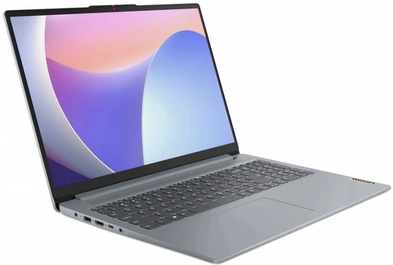 Ноутбук Lenovo IdeaPad Slim 3 15ABR8 Ryzen 7 5825U 16Gb SSD512Gb AMD Radeon Graphics 15.6" IPS FHD (1920x1080) FreeDOS grey WiFi BT Cam (82XM01B4PS) — миниатюра 3