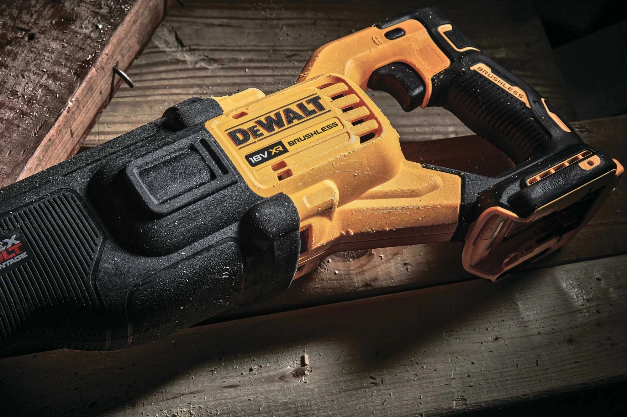 Сабельная пила DeWalt DCS386NT-XJ аккум. 3000ход/мин ДА — миниатюра 3