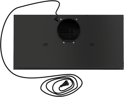 Вытяжка встраиваемая Elikor Cube Basic 60П-630-К3Д черный управление: кнопочное (1 мотор) — миниатюра 4