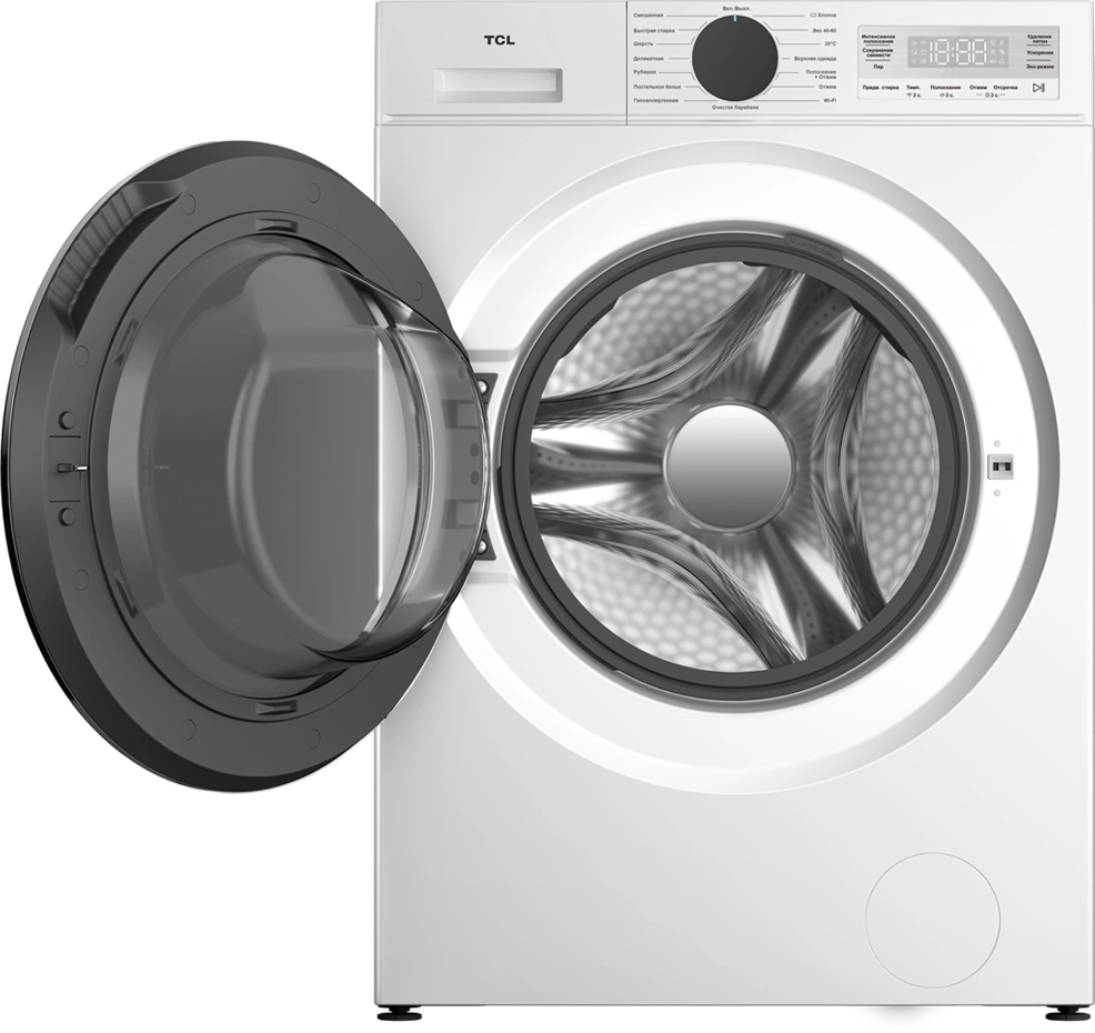Стиральная машина TCL WF8012S35DW класс: A+++ загр.фронтальная макс.:8кг белый инвертор — миниатюра 5