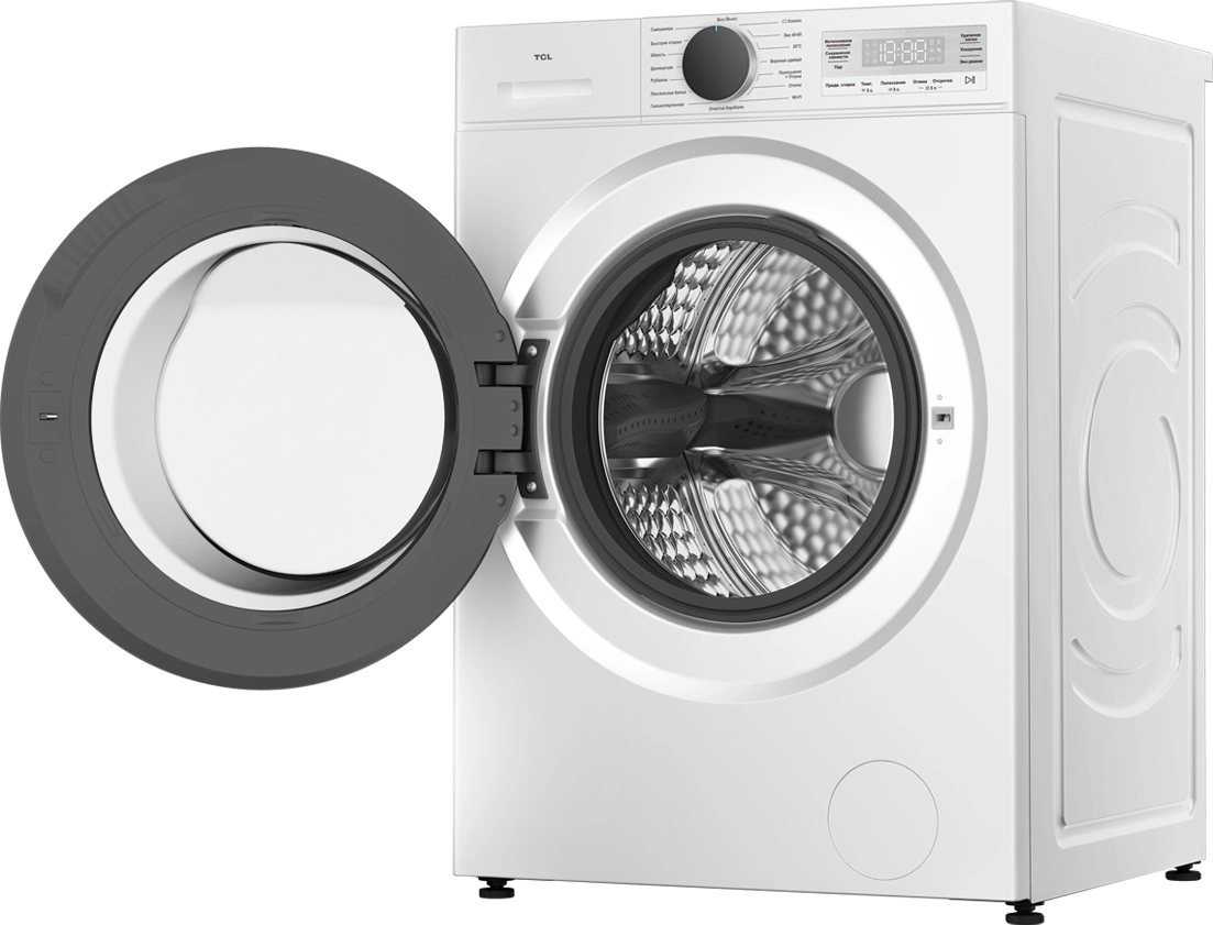 Стиральная машина TCL WF8012S35DW класс: A+++ загр.фронтальная макс.:8кг белый инвертор — миниатюра 6