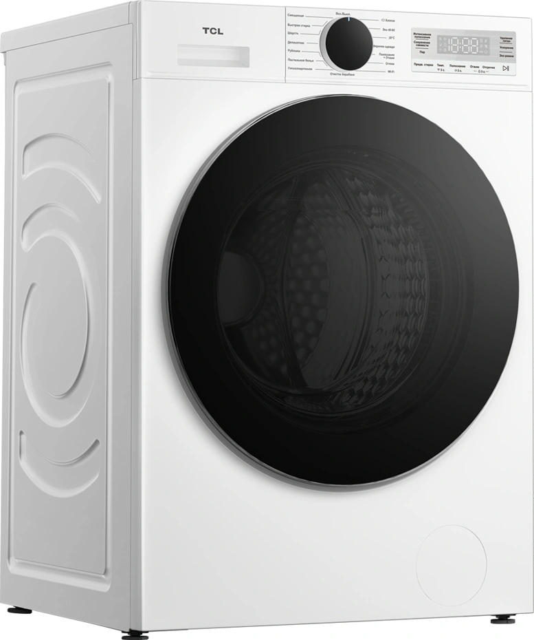 Стиральная машина TCL WF8012S35DW класс: A+++ загр.фронтальная макс.:8кг белый инвертор — миниатюра 8