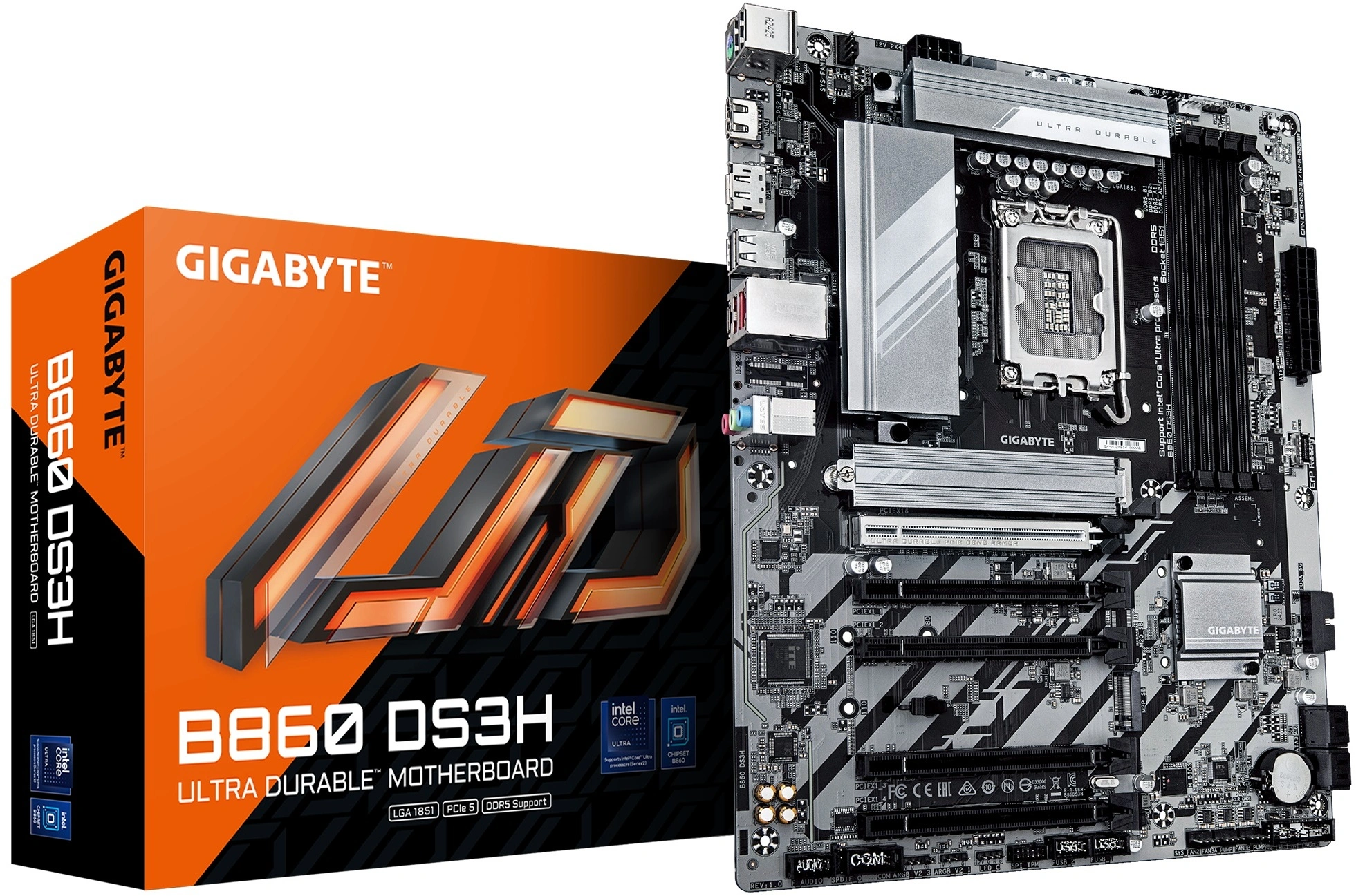 Материнская плата Gigabyte B860 DS3H, LGA1851, ATX