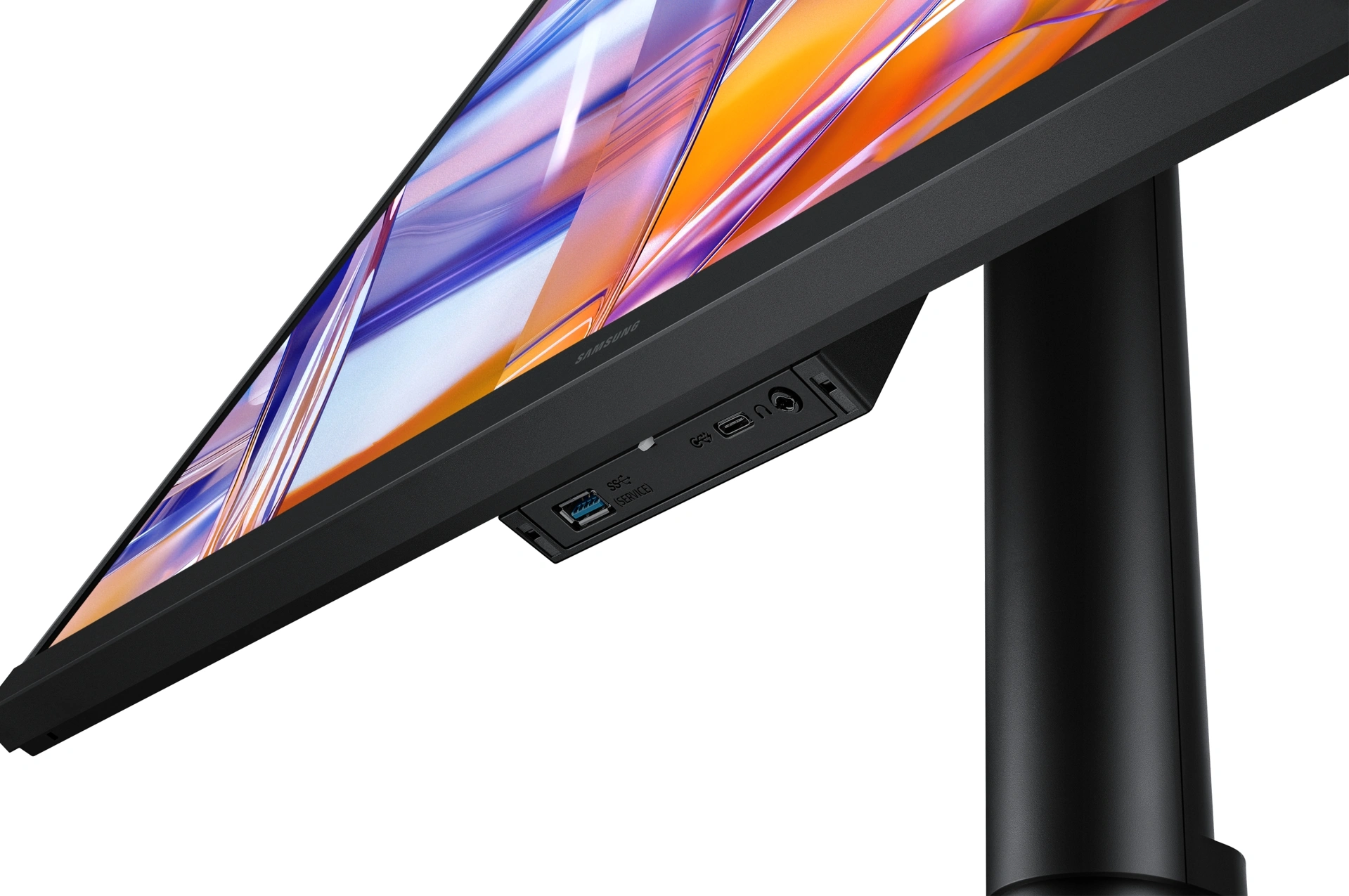 Монитор Samsung 27" ViewFinity S27H804UAIXCI черный IPS 16:9 HDMI матовая HAS Piv 350cd 178гр/178гр 3840x2160 60Hz DP 4K USB 5.3кг — миниатюра 12
