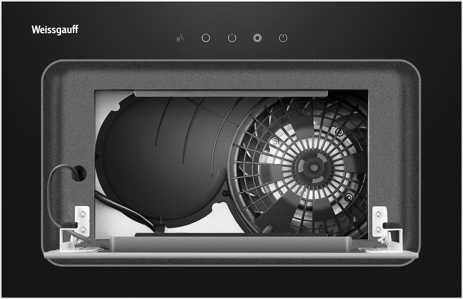 Вытяжка встраиваемая Weissgauff Aura 456 Touch черный управление: сенсорное (1 мотор) — миниатюра 7
