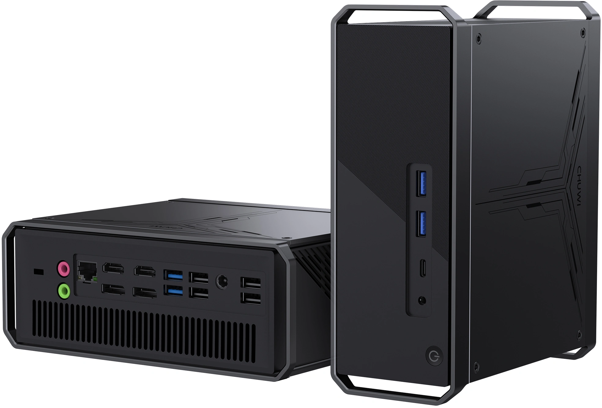 ПК Мини Chuwi CoreBox i5 13420H (2.1) 16Gb SSD512Gb UHDG Windows 11 Pro 2.5xGbitEth WiFi BT 120W серый/черный — миниатюра 13