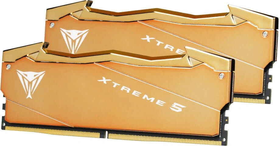 Память DDR5 2x32GB 6000MHz Patriot VXA564G6030K Viper Xtreme 5 Aurum RTL Gaming PC5-48000 CL30 DIMM UDIMM 288-pin 1.35В dual rank с радиатором Ret — миниатюра 3