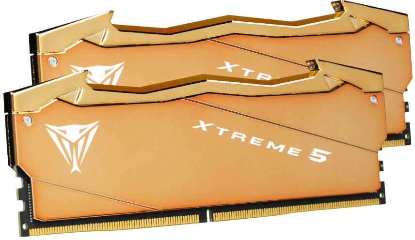 Память DDR5 2x32GB 6000MHz Patriot VXA564G6030K Viper Xtreme 5 Aurum RTL Gaming PC5-48000 CL30 DIMM UDIMM 288-pin 1.35В dual rank с радиатором Ret — миниатюра 4