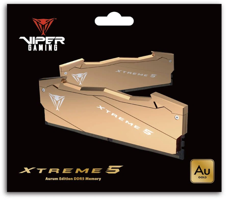 Память DDR5 2x32GB 6000MHz Patriot VXA564G6030K Viper Xtreme 5 Aurum RTL Gaming PC5-48000 CL30 DIMM UDIMM 288-pin 1.35В dual rank с радиатором Ret — миниатюра 5