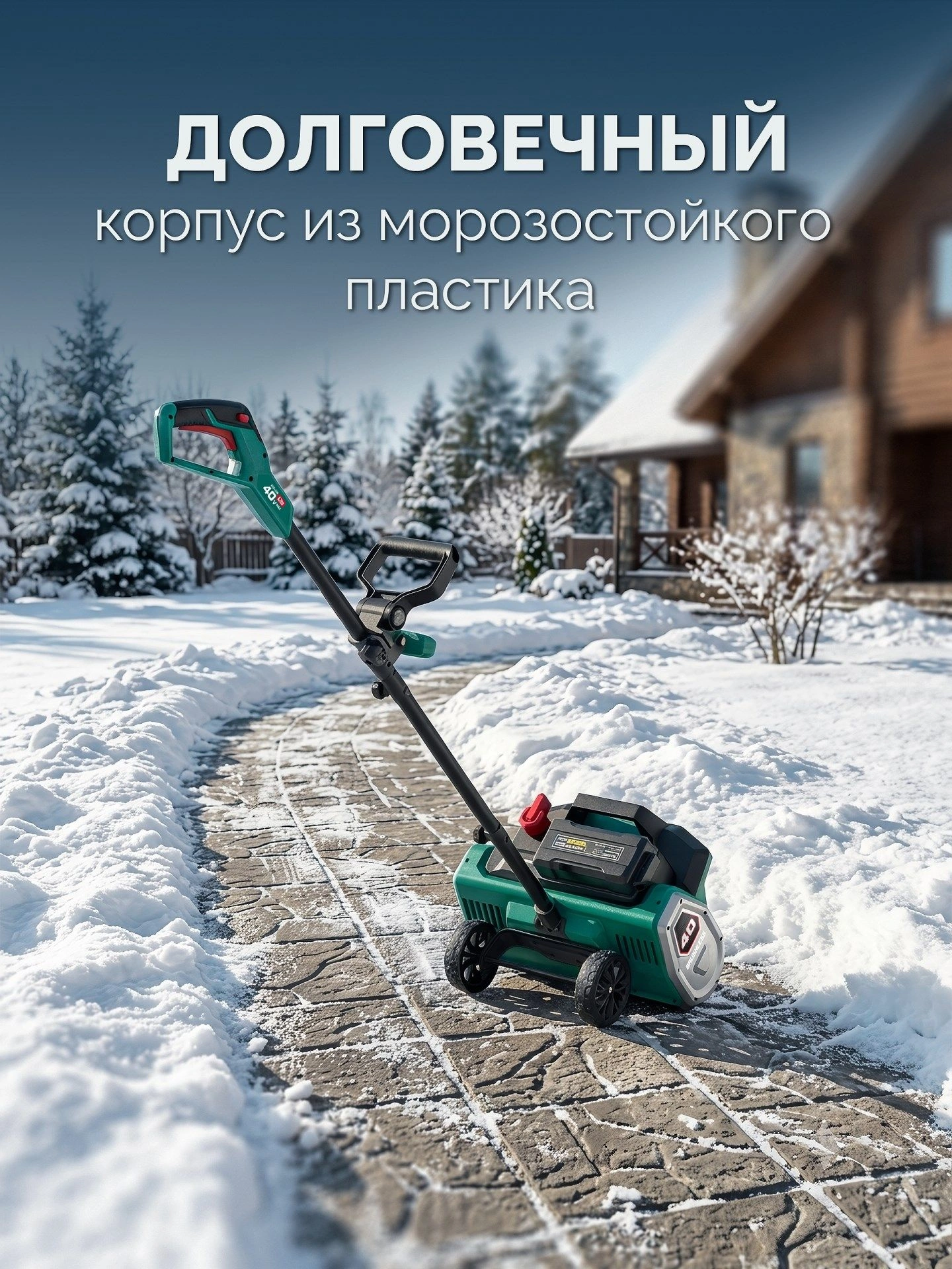 Снегоуборщик электр. Зубр СЛА-40 1.6кВт — миниатюра 29
