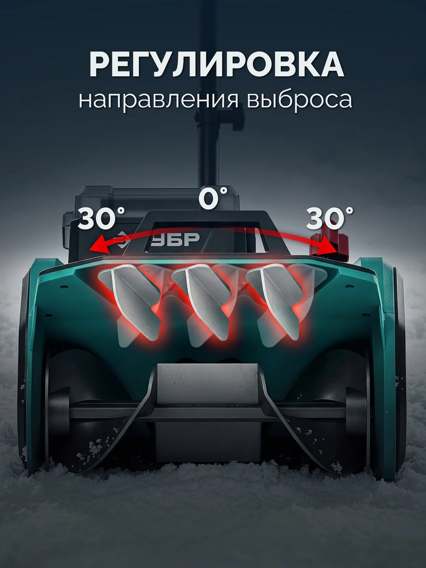 Снегоуборщик электр. Зубр СЛА-40-42 1.6кВт — миниатюра 28