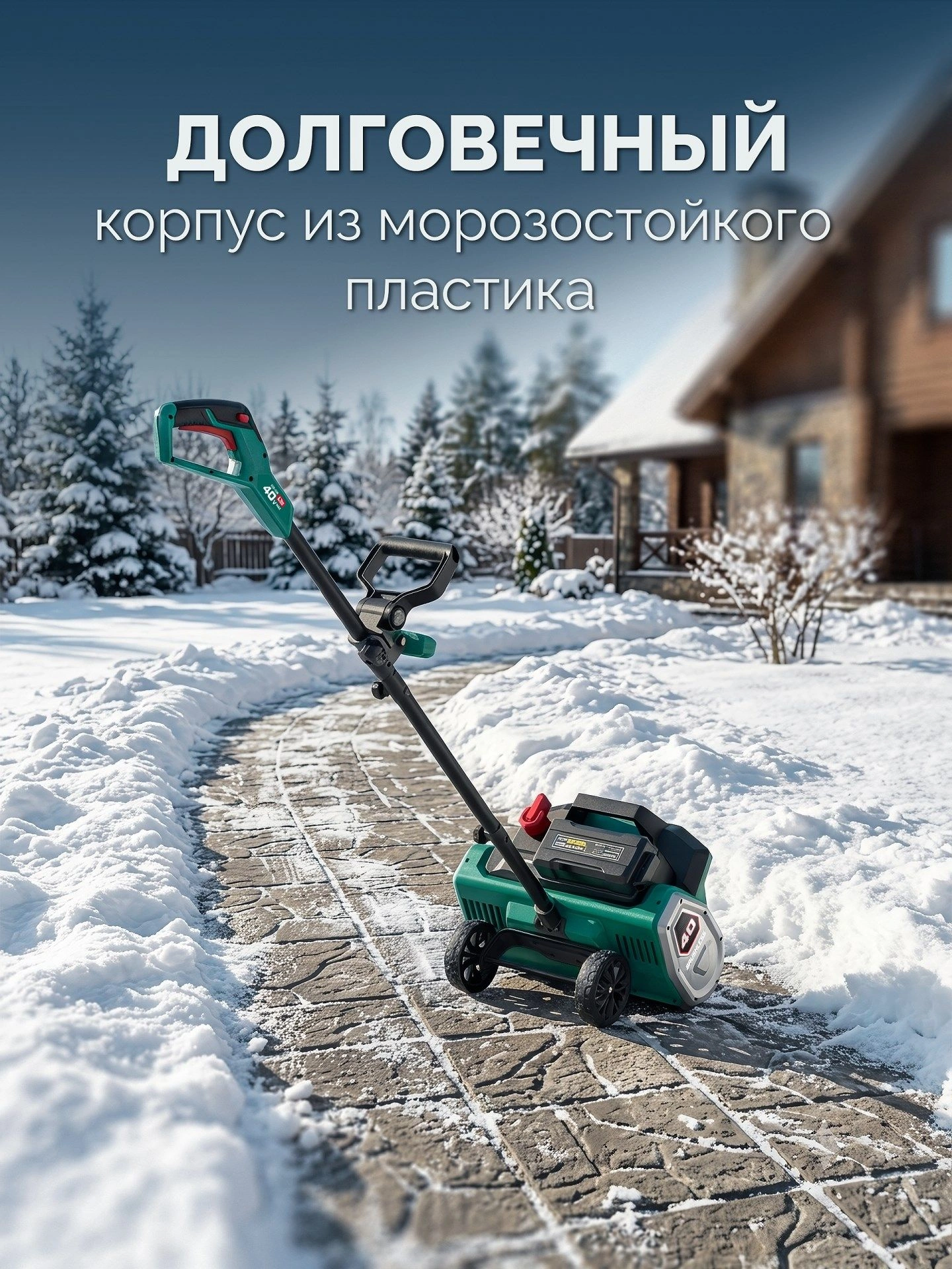 Снегоуборщик электр. Зубр СЛА-40-42 1.6кВт — миниатюра 29