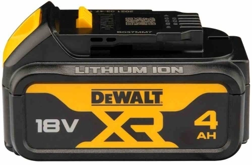 Батарея аккумуляторная DeWalt DCB1104M2-QW 18В 4Ач Li-Ion (З/У в компл.) — миниатюра 5