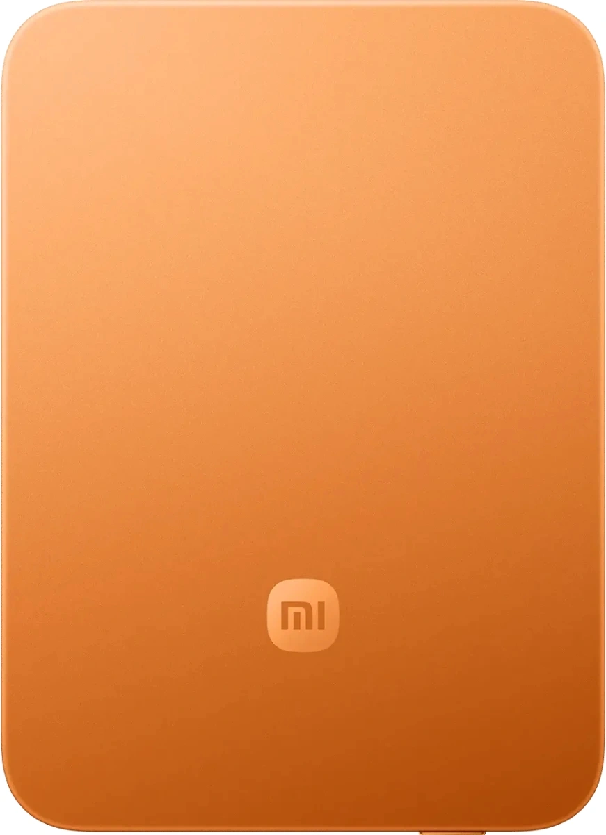 Мобильный аккумулятор Xiaomi UltraThin Magnetic Power Bank 5000 15W GL 5000mAh QC/PD 22.5W 3A USB-C беспров.зар. оранжевый (BHR0975GL) — миниатюра 2