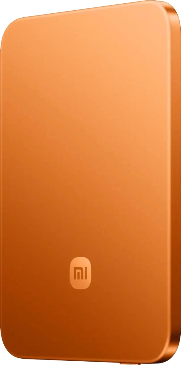 Мобильный аккумулятор Xiaomi UltraThin Magnetic Power Bank 5000 15W GL 5000mAh QC/PD 22.5W 3A USB-C беспров.зар. оранжевый (BHR0975GL) — миниатюра 3