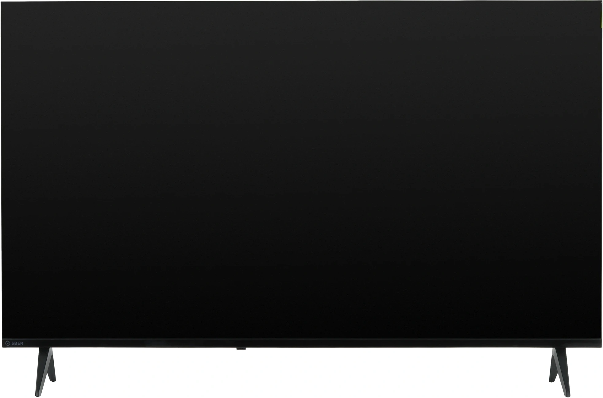 Телевизор LED Sber 50" SDX-50U5500DBB Салют ТВ Frameless черный 4K Ultra HD 60Hz DVB-T DVB-C DVB-S USB WiFi Smart TV — фото 1