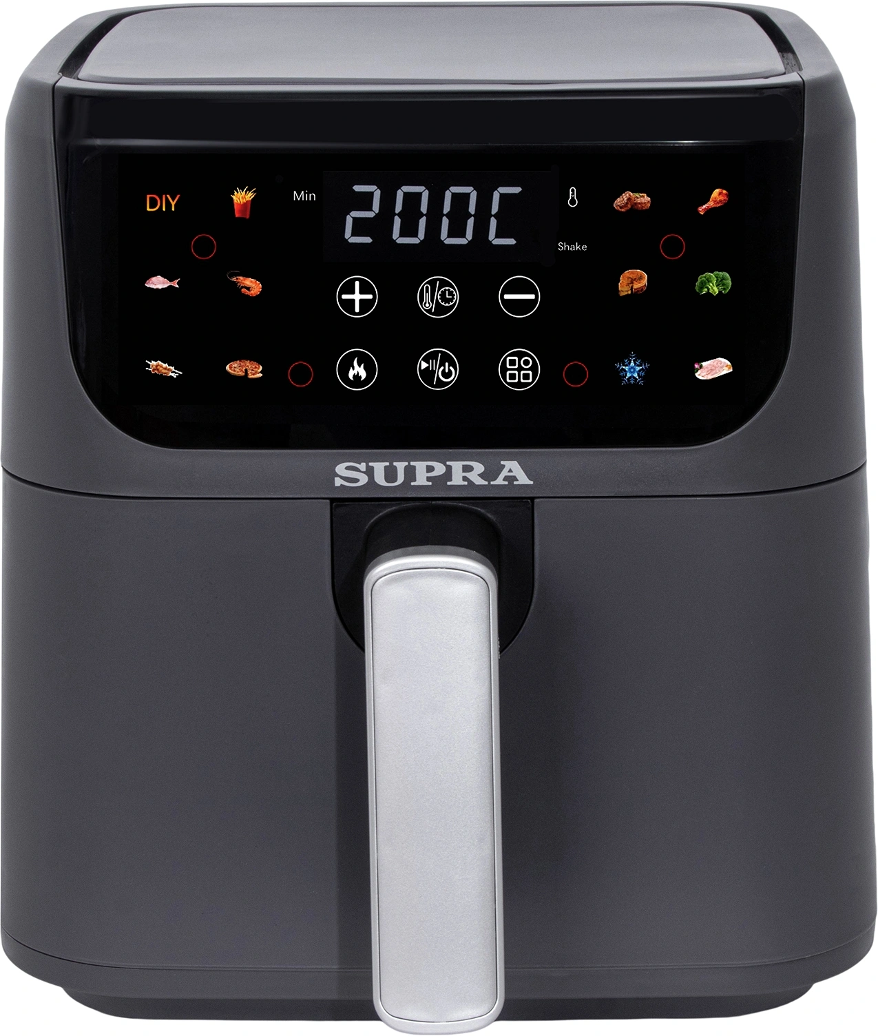 Аэрогриль Supra GS-7630 4.5л 1500Вт серый — миниатюра 2